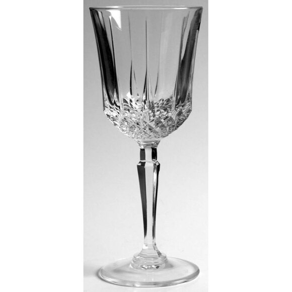 Vintage Anchor Hocking Lead Crystal Glass & Silver Blend Bezels Artisan Bracelet - Picture 13 of 16